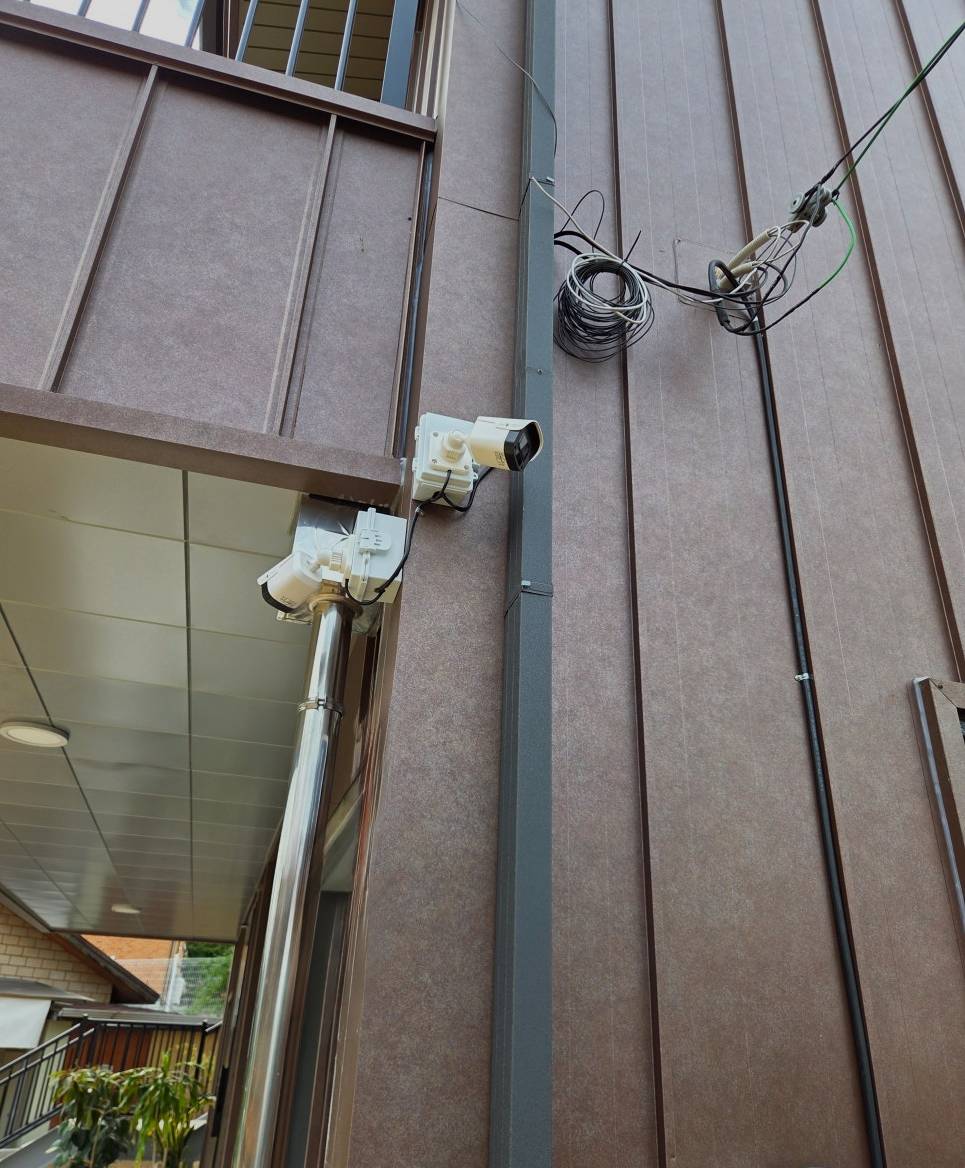 CCTV 설치 주택 측