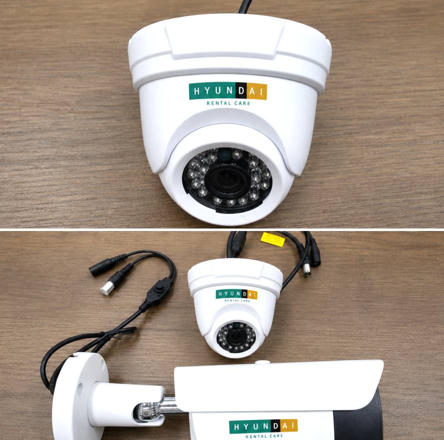 CCTV 부속품 모습